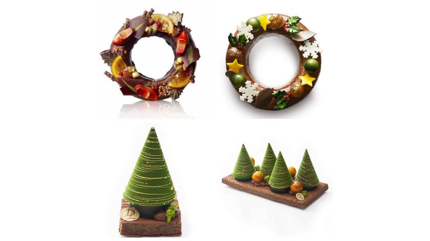 Xu hướng bánh Noel đón Giáng Sinh mới lạ nhất thế giới tại kinh đô ánh sáng Paris