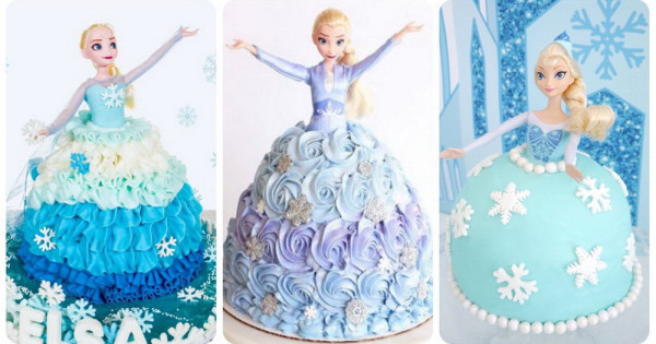 Chuyên đề bánh sinh nhật: những điều cần biết về Bánh sinh nhật chủ đề Frozen Elsa