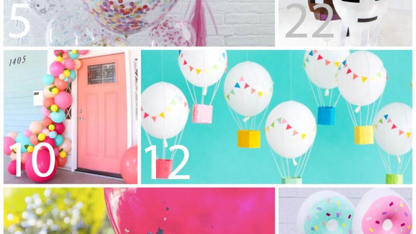 35 Ý tưởng Trang trí Sinh nhật tự làm dễ thực hiện